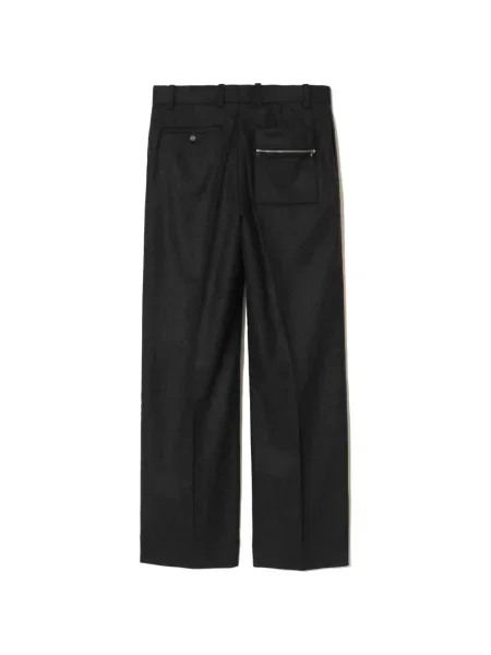 Pantaloni Undercover de lână gri
