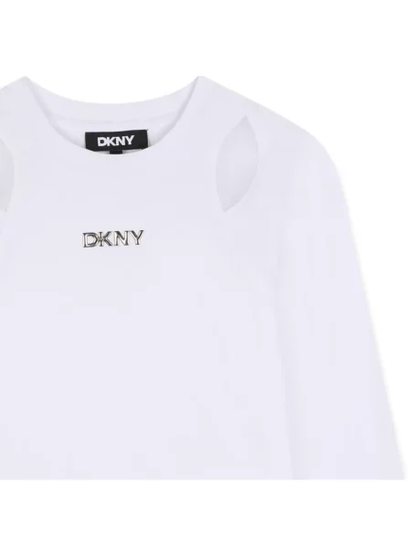Koszulka dziecięca Dkny biała