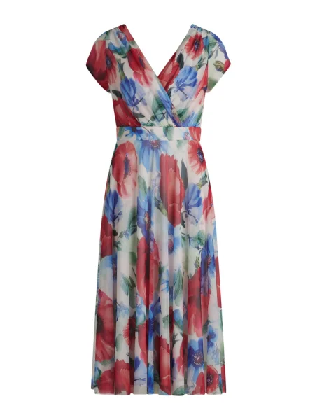 Vera Mont Rochie albastru / verde / roşu închis alb