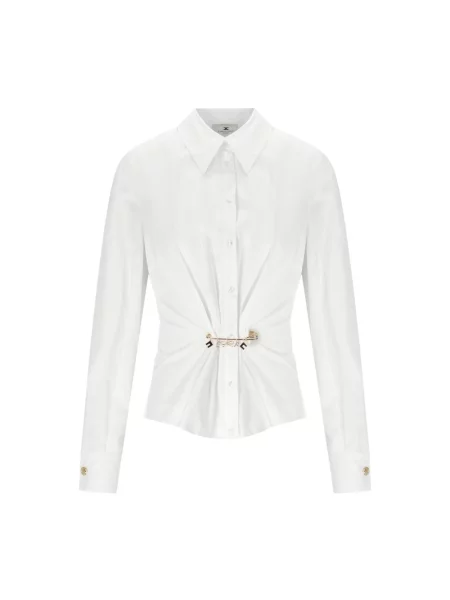 Koszula Elisabetta Franchi w paski biała