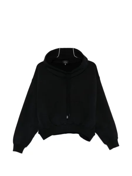 Bluza z kapturem R13 z kapturem czarna