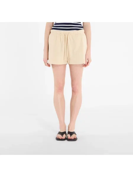 Šortky Tommy Hilfiger Th Script Sweatshorts Country Ivory L béžové