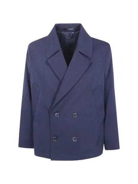 Παλτό Paul Smith διπλόκουμπα μπλε