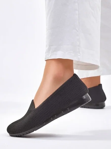 Mocasini Resti negru