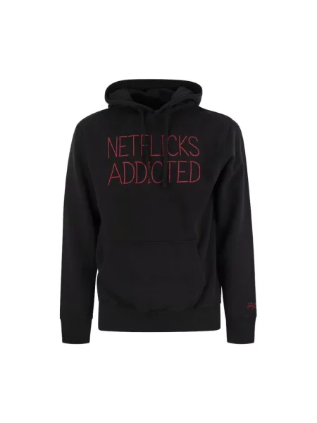 Bluza z kapturem Mc2 Saint Barth czarna