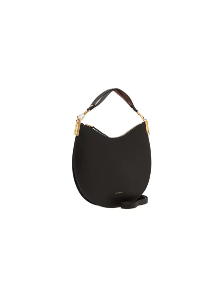 Coccinelle De piele geantă pe umăr SUNUP negru