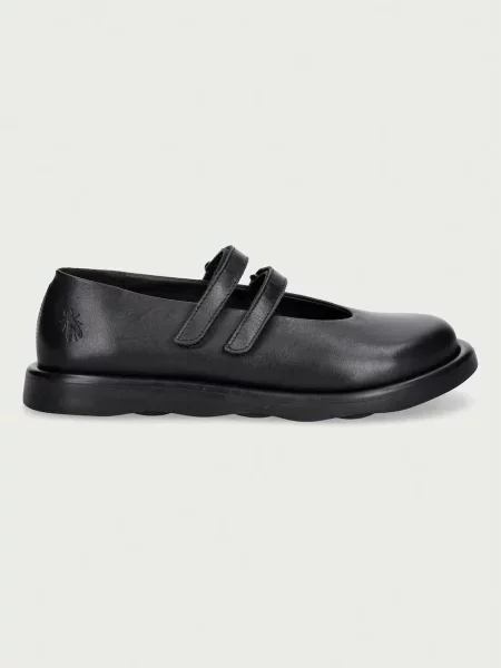 Fly London balerini din piele negru