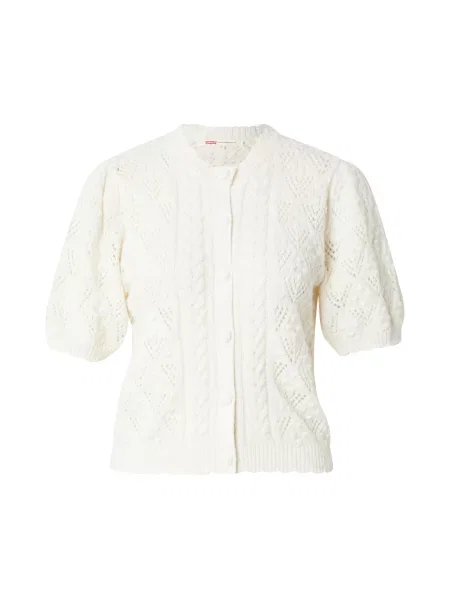 LEVI'S ® Geacă tricotată alb