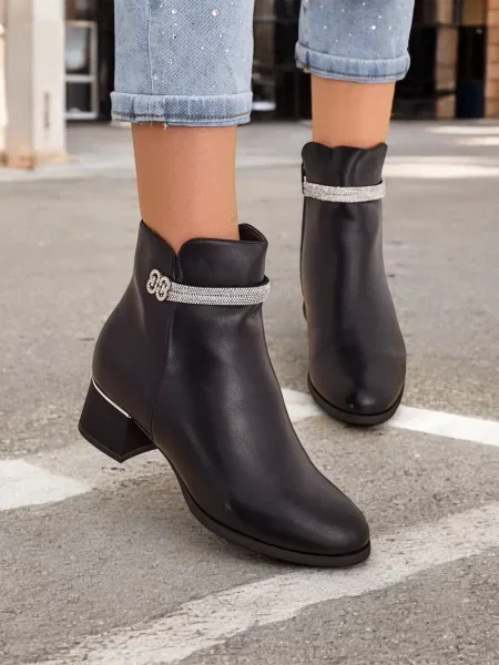 Botine Resti negru