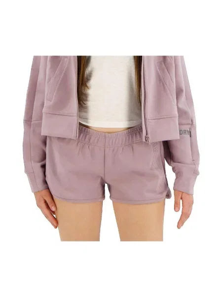 Scurt pantaloni Superdry violet