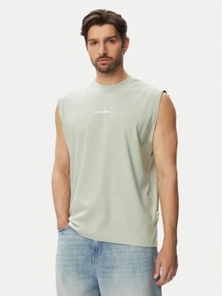 Jack & Jones Majica brez rokavov Eterna siva