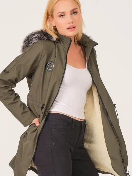 Kurtka Dewberry brązowa