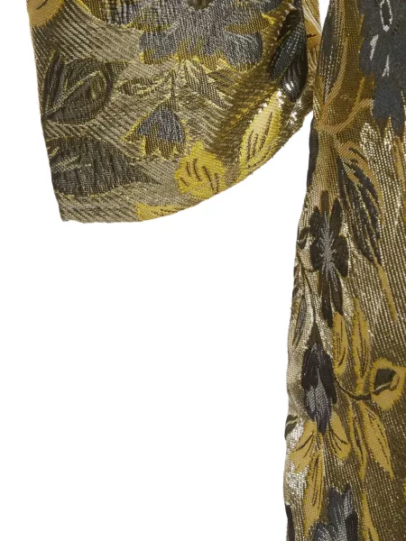 Virágos jacquard mini ruha 424