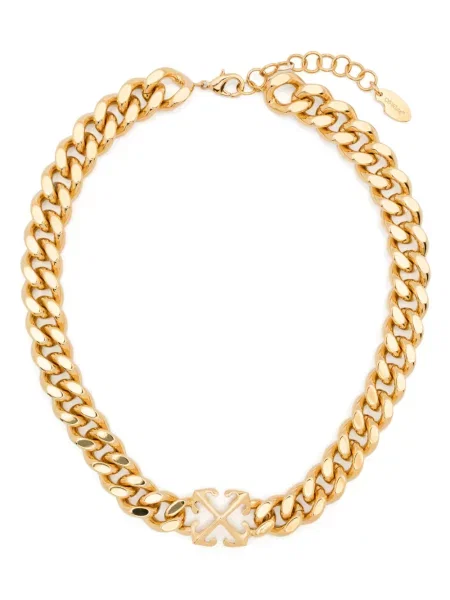 Colier Off-white alb