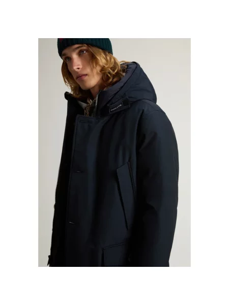 Parka Woolrich niebieska
