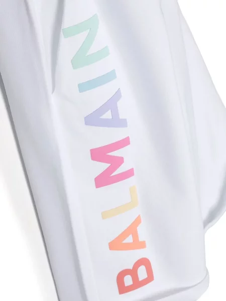 Pantaloni scurți copii Balmain alb