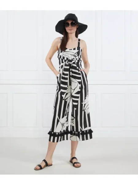 MAX&Co. Salopetă LIRICA | Relaxed fit alb