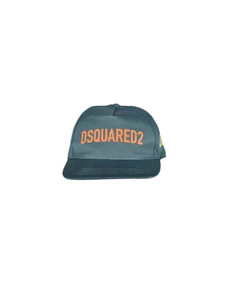 Czapka z daszkiem Dsquared2 zielona