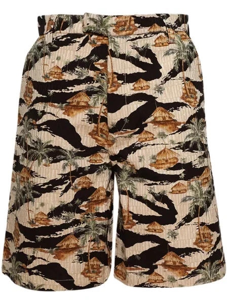 Pantaloni scurți Amiri maro