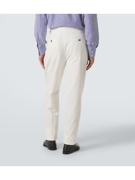 Pantaloni Brunello Cucinelli alb