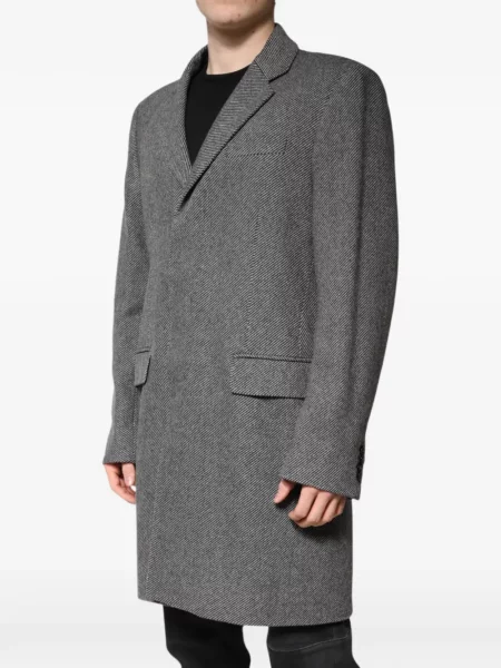 Palton Dolce & Gabbana de lână gri