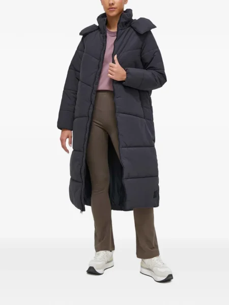 Geacă Jack Wolfskin cu glugă gri