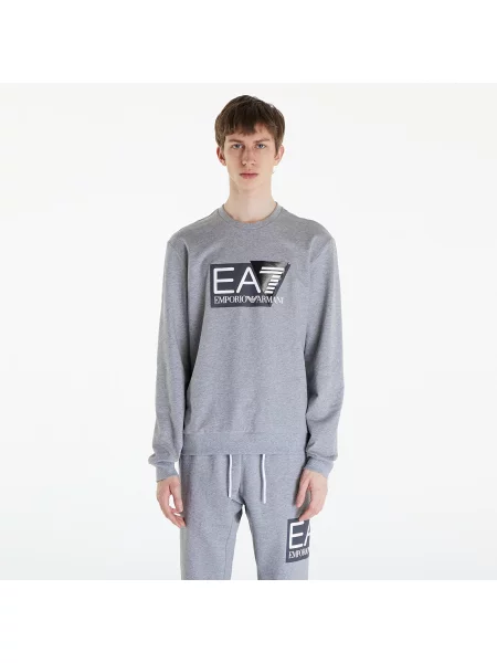 Суитшърт Emporio Armani Felpa Medium Grey Melange S сиво