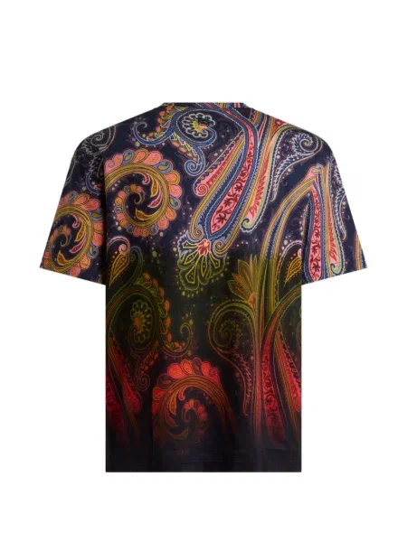Μπλούζα Etro από ζέρσεϋ paisley μπλε