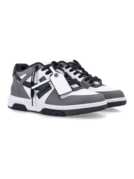 Sneakersy Off-white biznesowe białe