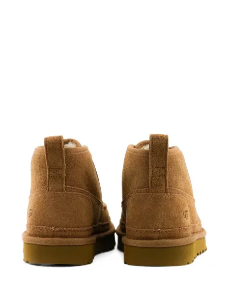 Desert boots Ugg με κορδόνια με δαντέλα καφέ