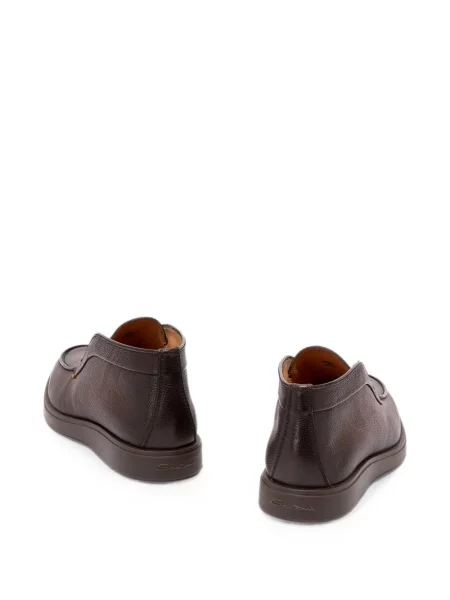 Botine Santoni din piele maro