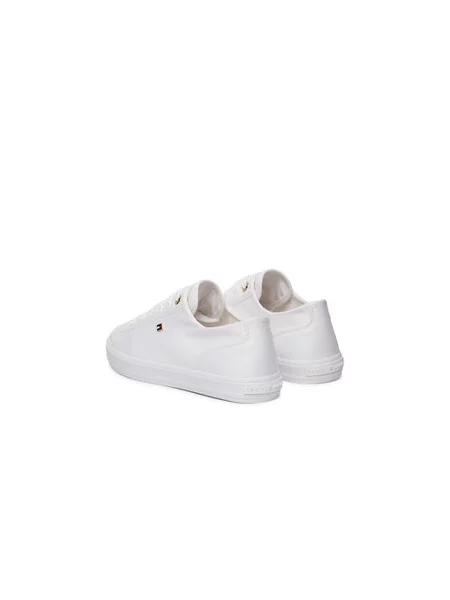 Tenisice Tommy Hilfiger Th Foxing Sneaker Canvas bijela