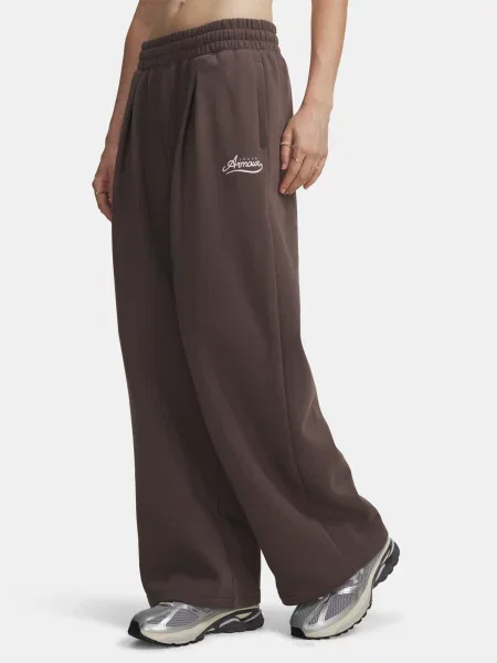 Sportske hlače Under Armour smeđa