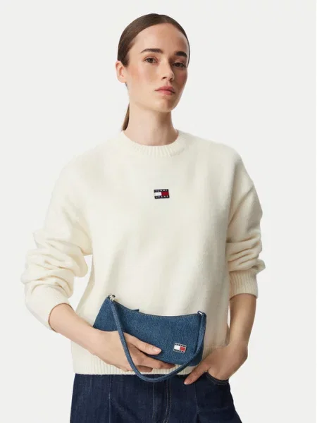 Torbica Tommy Jeans Tjw Cool Denim Shoulder Bag plava