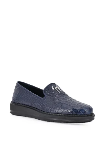Pantofi loafer Giuseppe Zanotti albastru