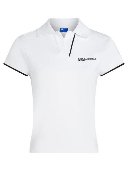 KARL LAGERFELD JEANS Tricou negru alb