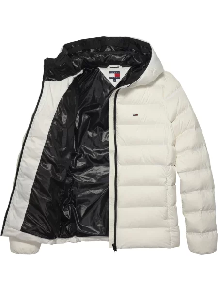 Tommy Jeans kurtka puchowa zimowa biały