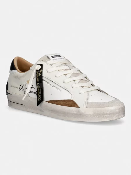Sneakerși Crime London alb