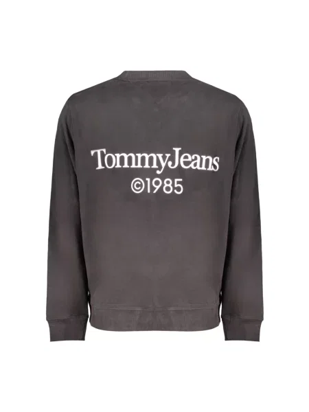 Bluza Tommy Jeans z nadrukiem czarna