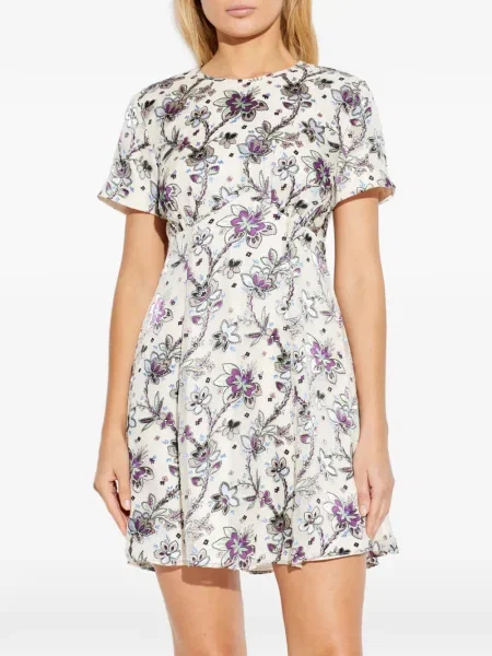 Rochie mini Kate Spade cu model floral scurtă de costum
