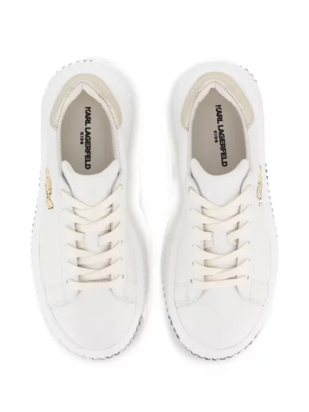 Sneakersy dziecięce Karl Lagerfeld białe
