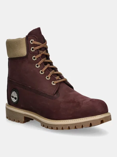 Μπότες Timberland μπορντό