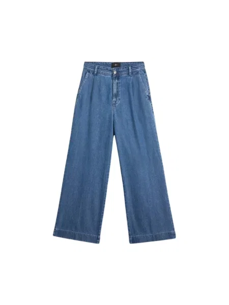 Jeansy 7 For All Mankind niebieskie
