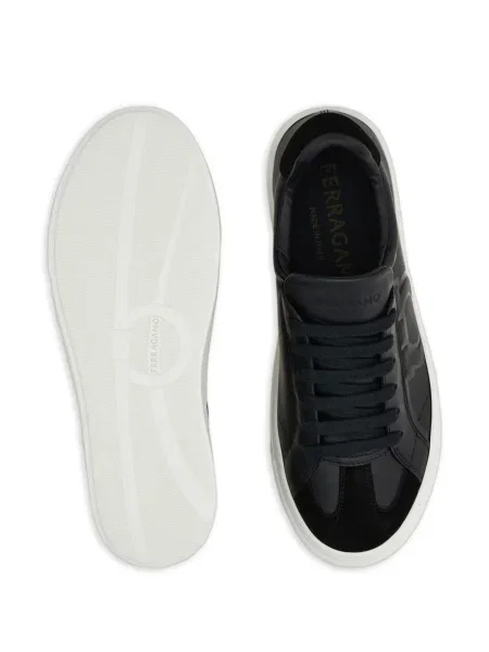 Sneakerși Ferragamo negru