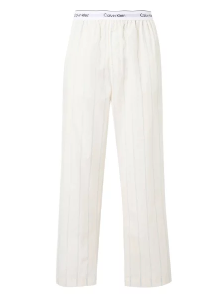 Calvin Klein Underwear Pantaloni de pijama gri deschis / negru / murdar alb