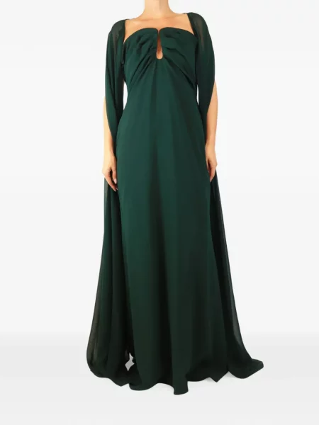Rochie maxi Roland Mouret verde