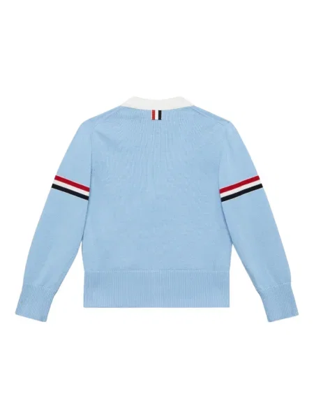 Kardigan dziecięcy Thom Browne niebieski