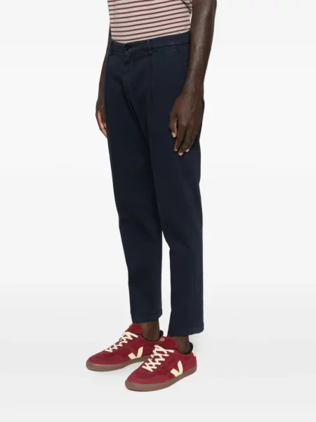 Pantaloni Briglia 1949 plisate albastru