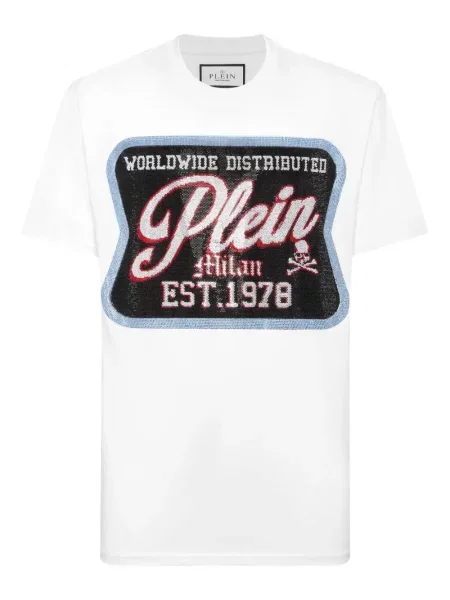 Tricou Philipp Plein alb