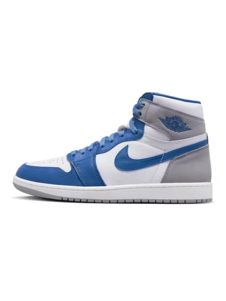 Sneakersy Jordan Air Jordan 1 skórzane retro niebieskie